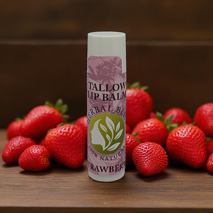 Strawberry Lip Balm-Photoroom